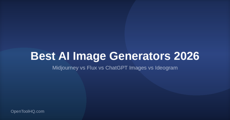 Best AI Image Generators 2026: Midjourney vs Flux vs ChatGPT Images vs Ideogram
